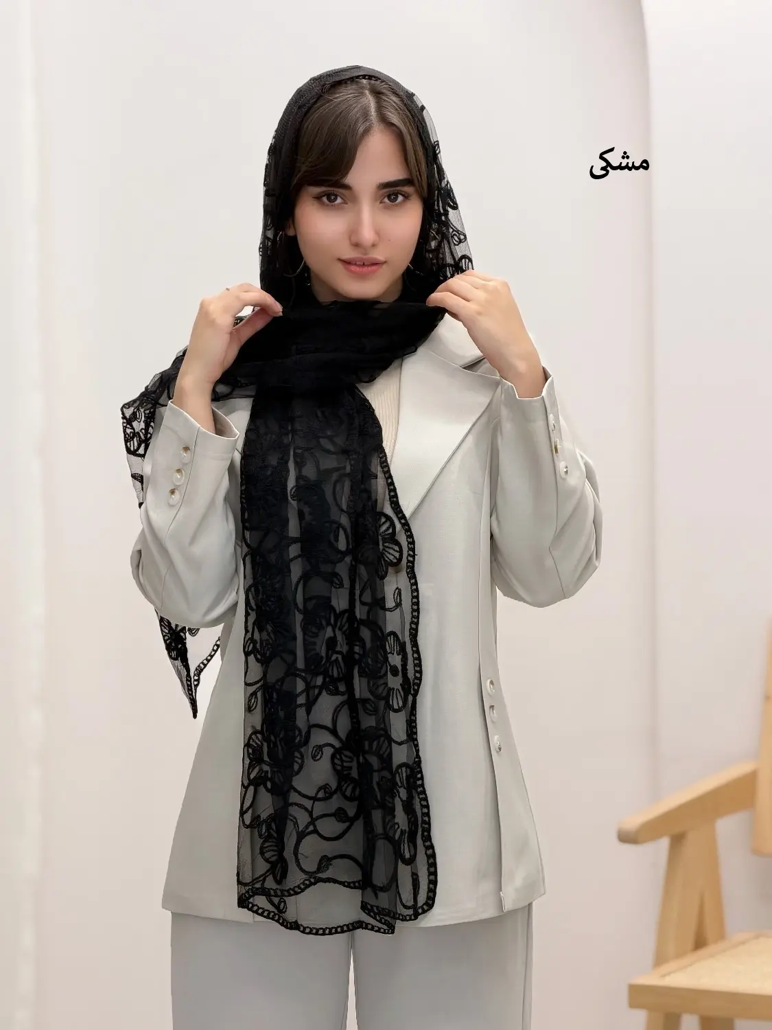 4478-شال وارداتی ساحل